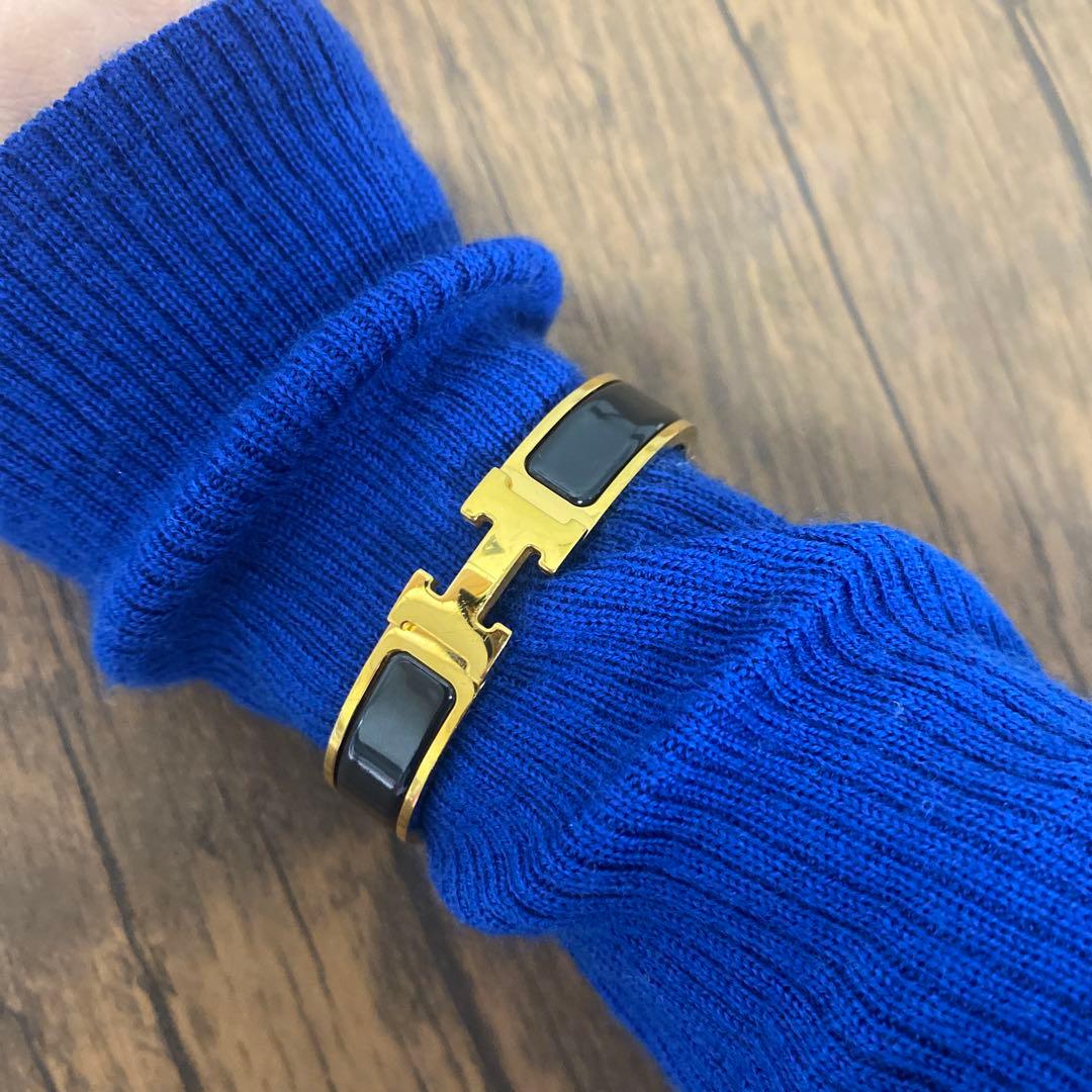 HERMES エルメス エナメルブレスレット クリック