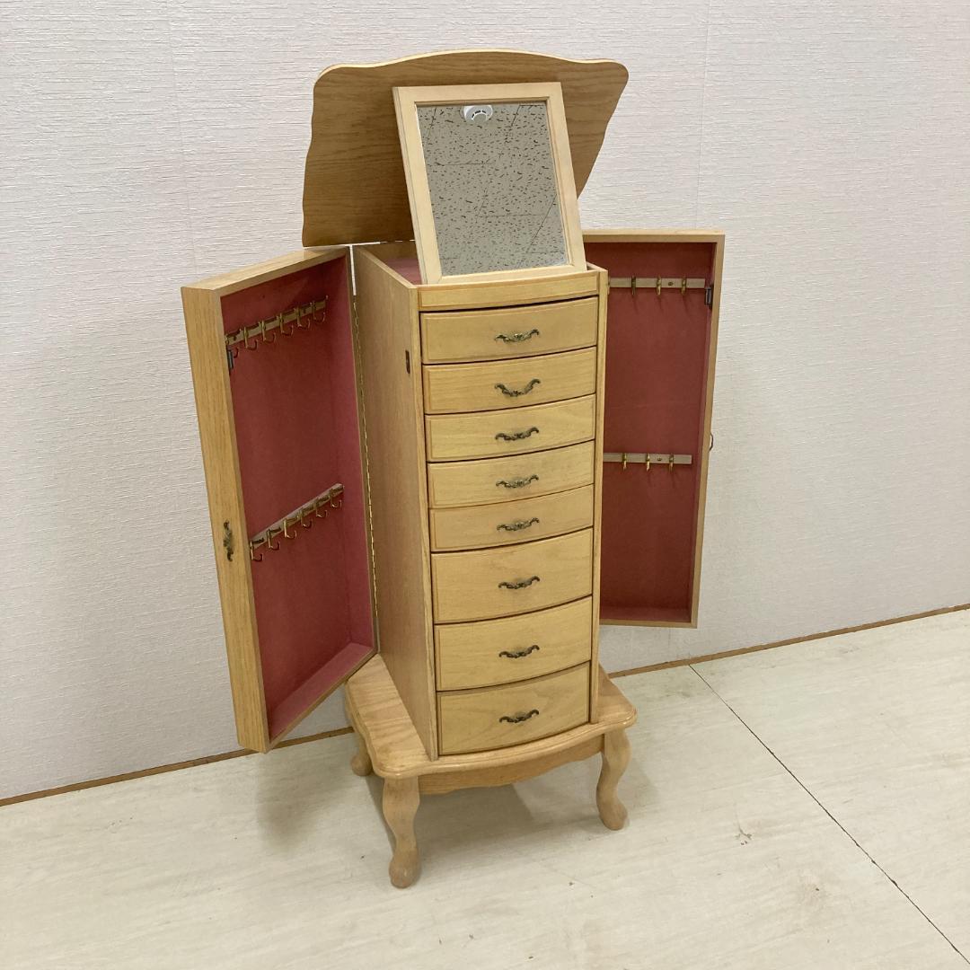 アメリカ Powell 　猫脚　ジュエリーキャビネット チェスト　ドレッサー