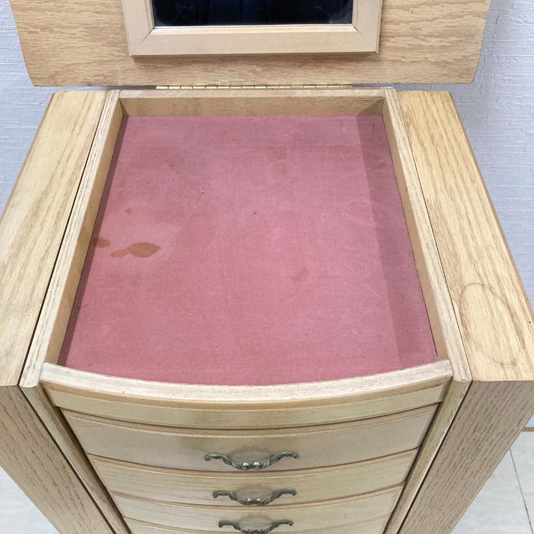 アメリカ Powell 　猫脚　ジュエリーキャビネット チェスト　ドレッサー