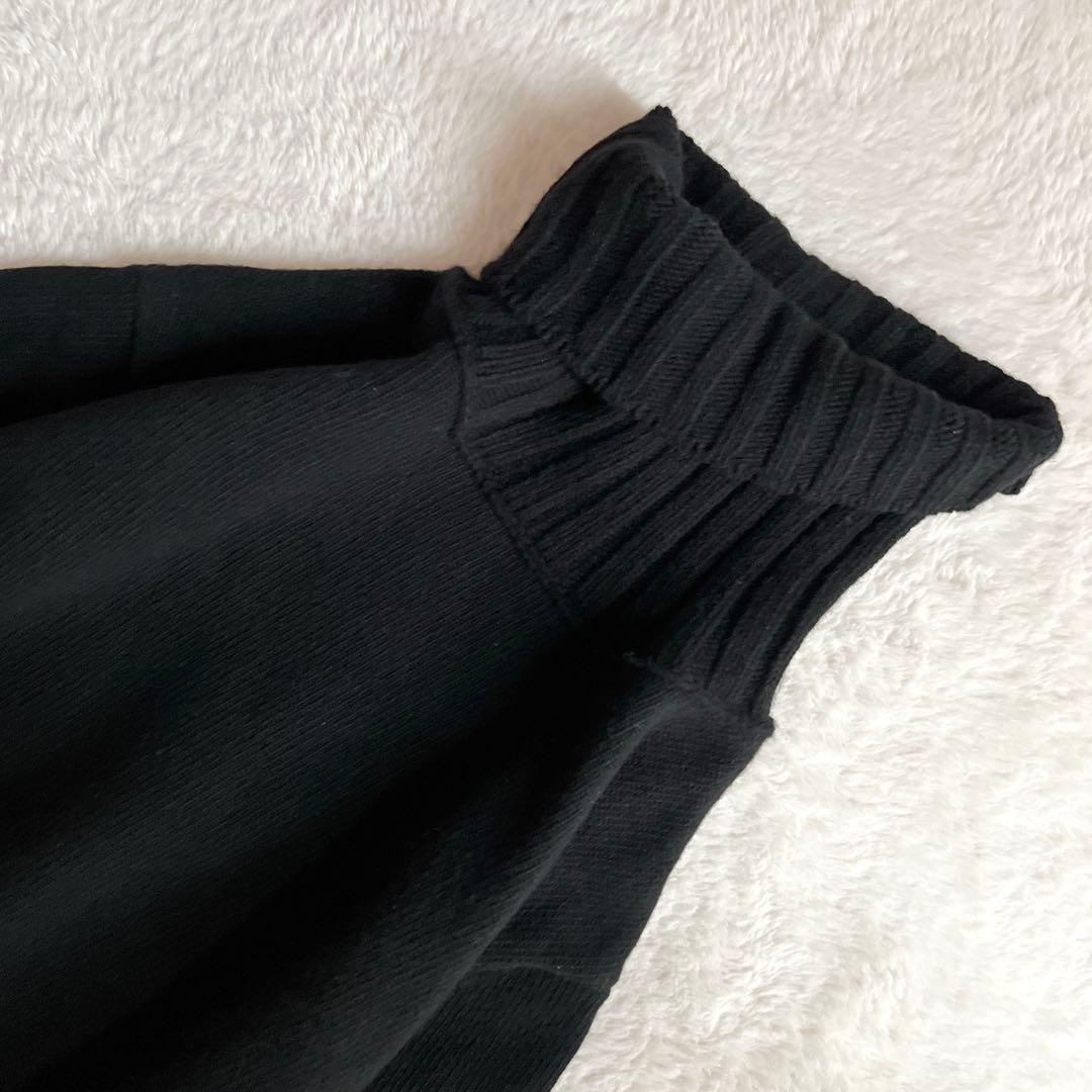 未使用級✨Deuxieme Classe JADE タートルネック ニット 黒