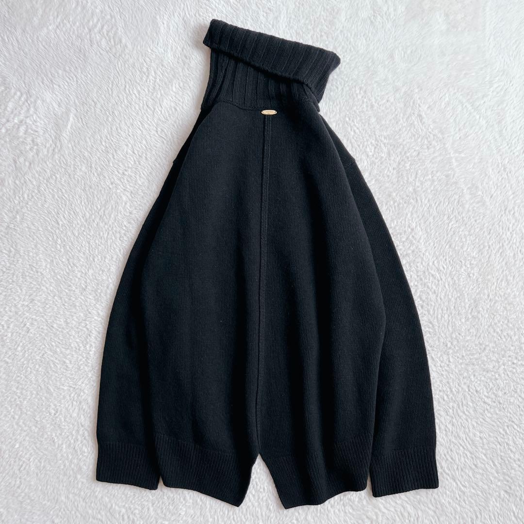 未使用級✨Deuxieme Classe JADE タートルネック ニット 黒