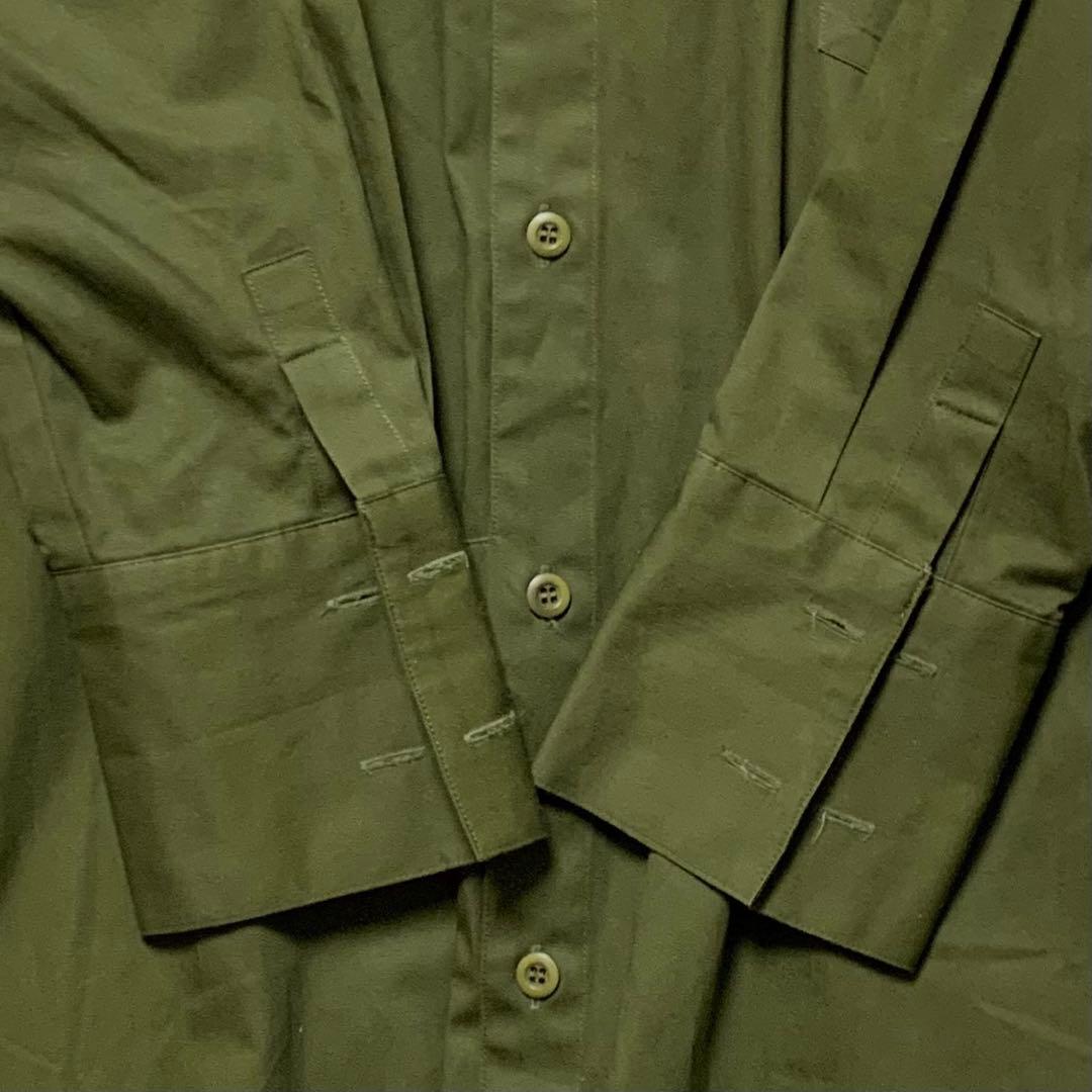 ヨウジ ヤマモト【M】トレンチコート ロング シャツ 綿100% 日本製