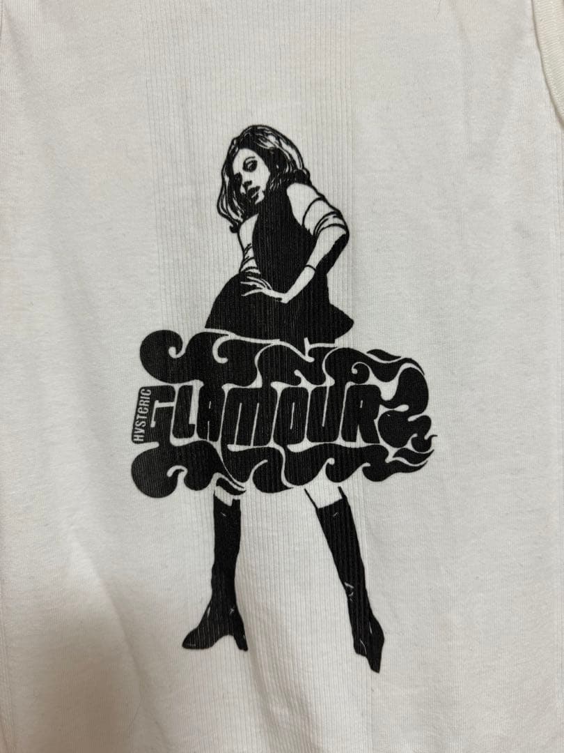 HYSTERIC vixen girl タンクトップ ホワイト