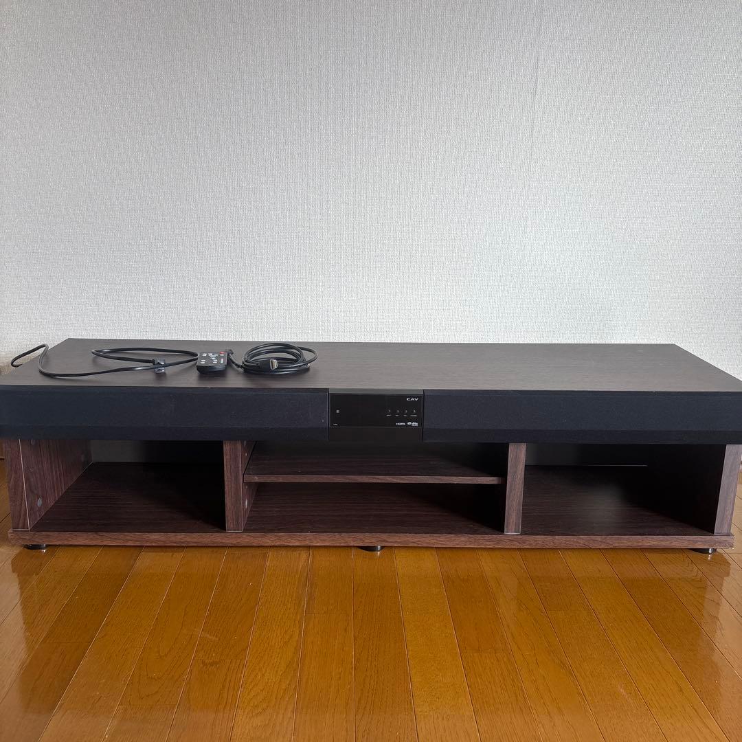 ＣＡＶジャパン3.1chシアターラック130cm テレビ台/テレビボード取説無し