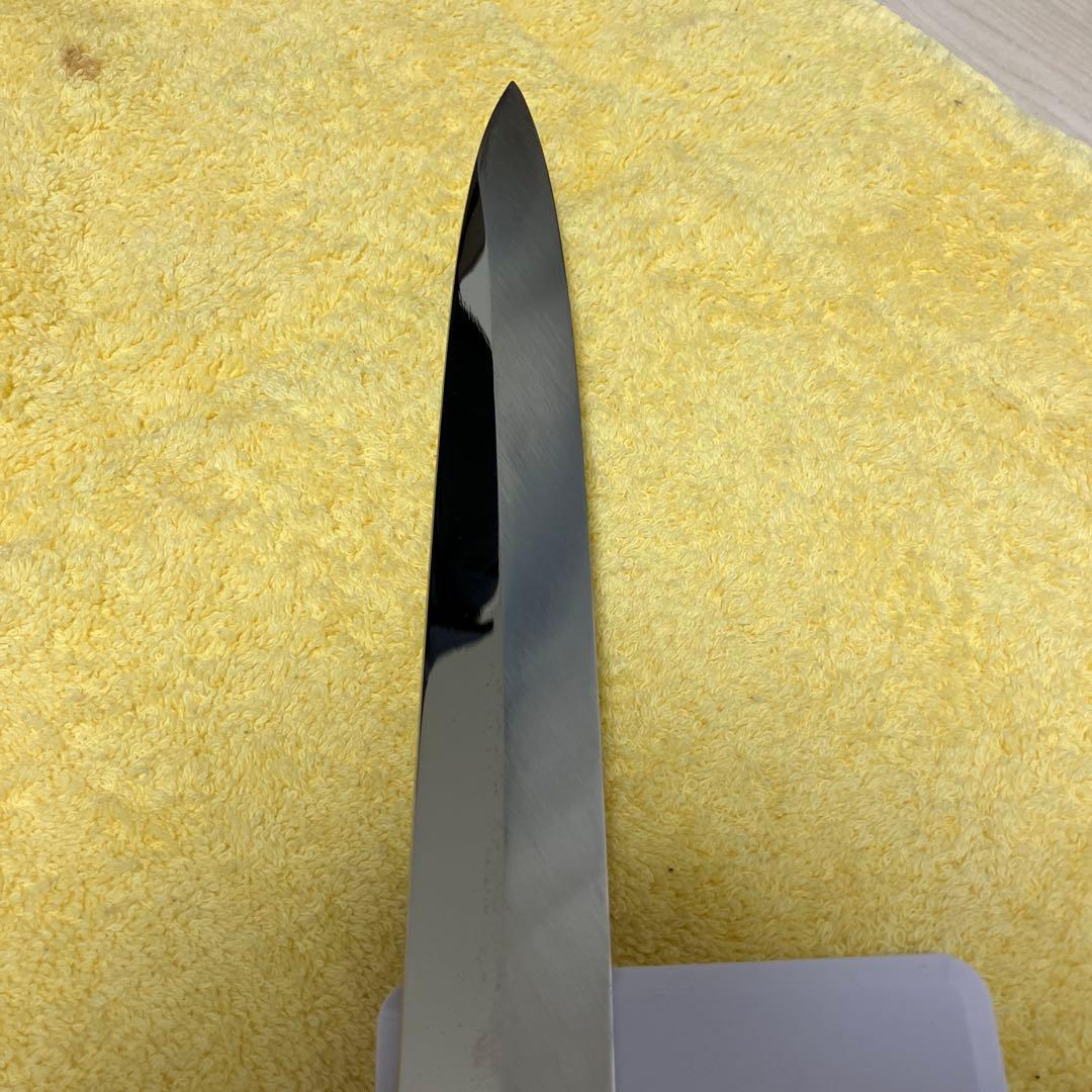 ⑤V10 本焼 平鏡面尺2寸 堺一文字忠國