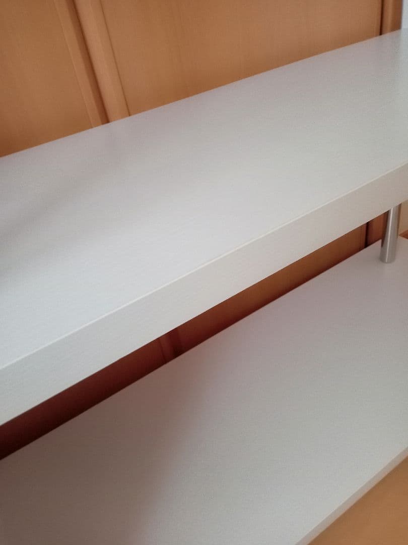 送料込に変更☆ 本棚ホワイトオープンシェルフ ラックおもちゃ収納棚