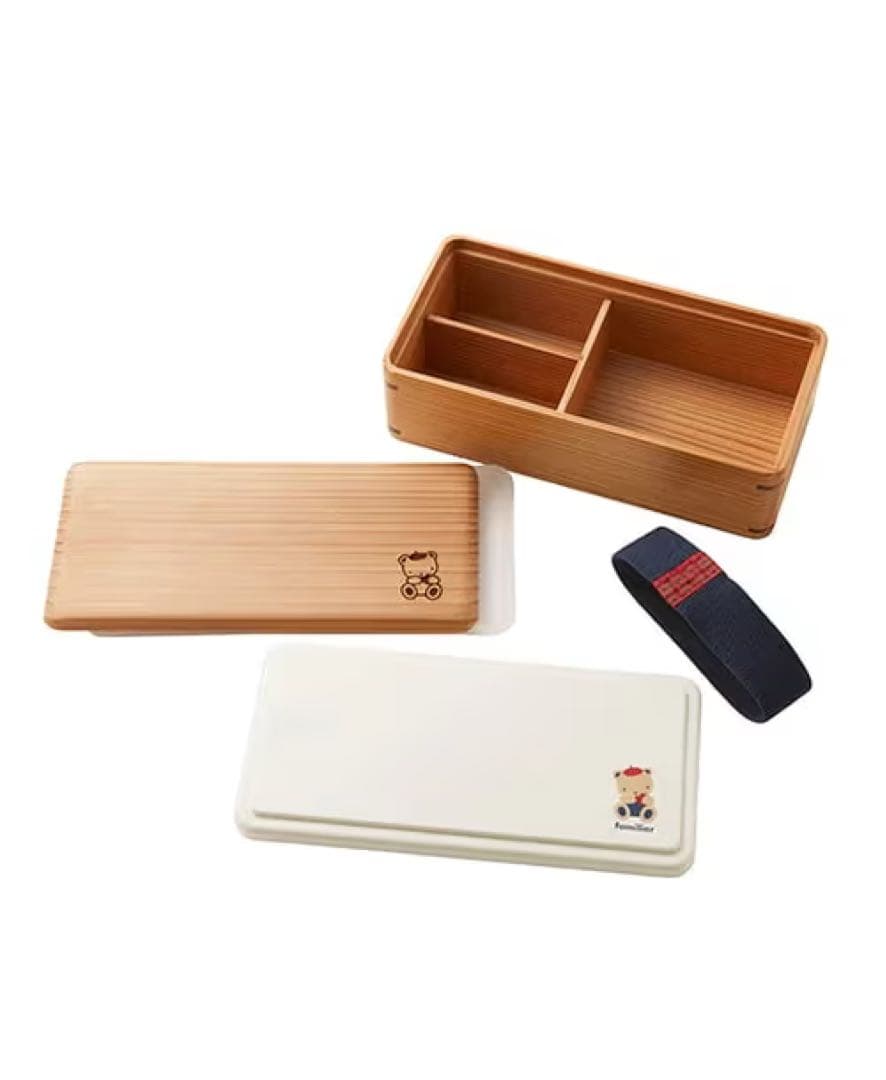 【未使用】familiar 木製お弁当箱