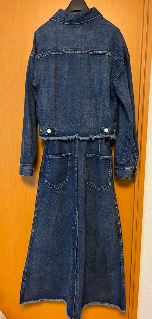 【⭐︎HAPPY mämä⭐︎】ameri vintage デニムドレスコート