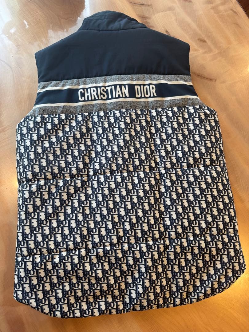 美品✨CHRISTIAN DIOR パーファーベストオブリークジレ✨リバーシブル