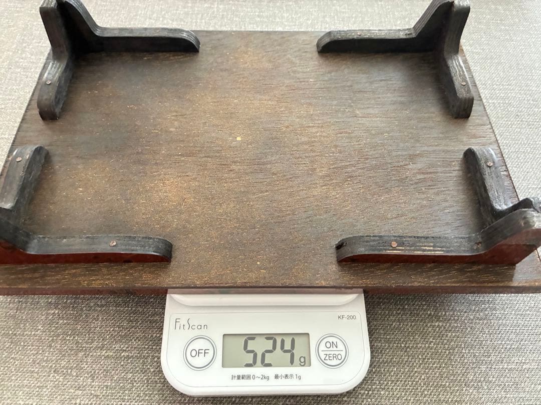 津軽塗 唐塗 花瓶＆花台セット 色味に個体差あり 箱付き