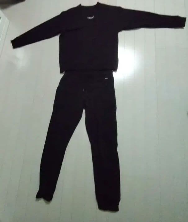 TENTIALZ BAKUNE ブラック ルームウェアセットアップ