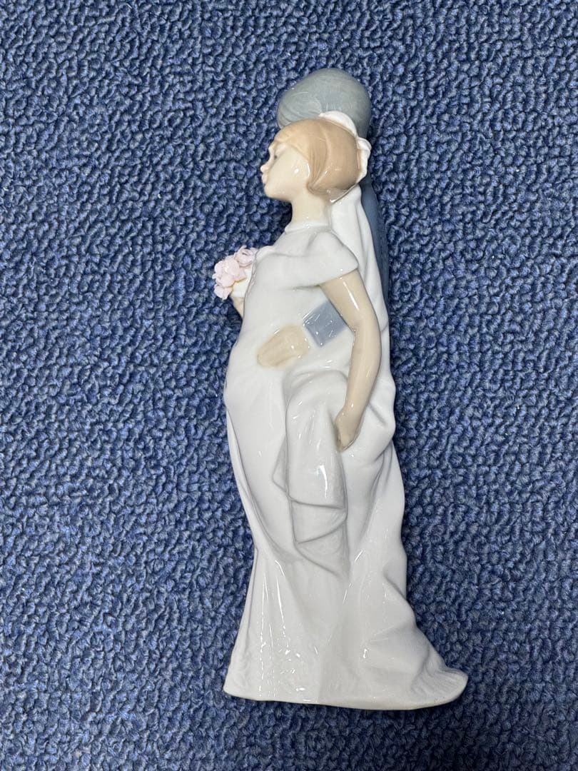 LLADRO リヤドロ ウェディング人形 陶器製『祝福の鐘の音』