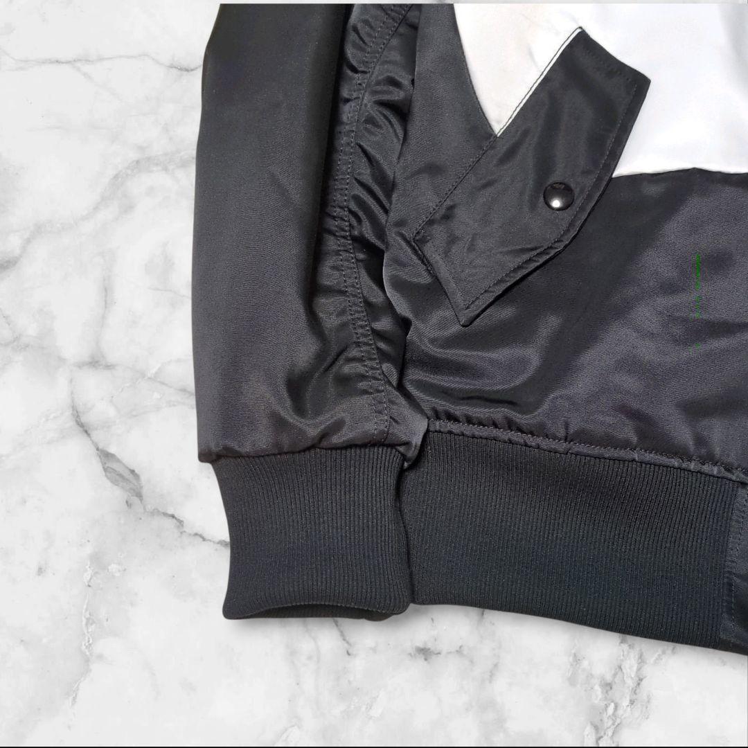 試着のみ✨NIKE MA-1 ビッグスウッシュ リバーシブルボンバージャケット