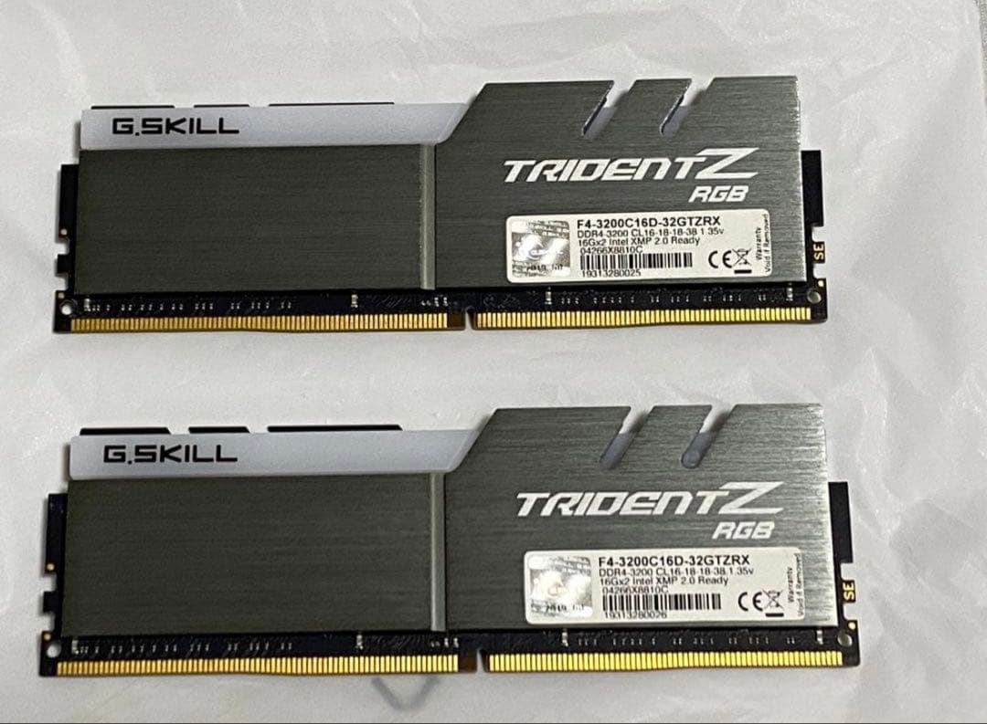 メモリー G.SKILL TRIDENT Z RGB 32GB DDR4 3200MHz