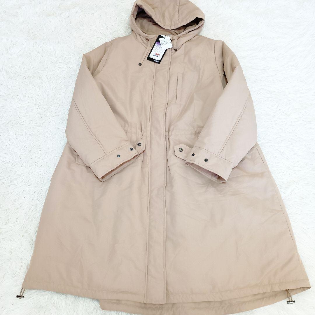 新品タグ付　PISANO 大きいサイズ　中綿入り　フーデッドコート　3Ｌ