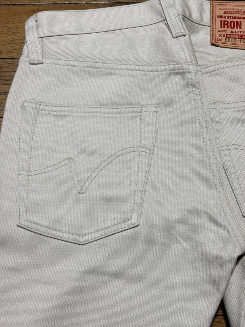 IRON HEART アイアンハート LOT 666S-PQ ピケ生地パンツ