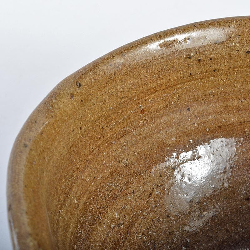 加藤唐九郎　一無斎（一ム斎）作　絵唐津　茶碗　淡々斎極め箱二重箱　H　R7523