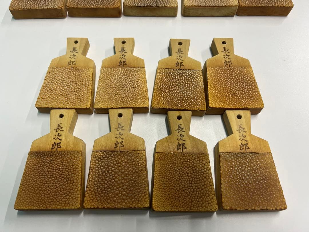 木製 おろし器 わさびおろし 15個　8個　計23セット