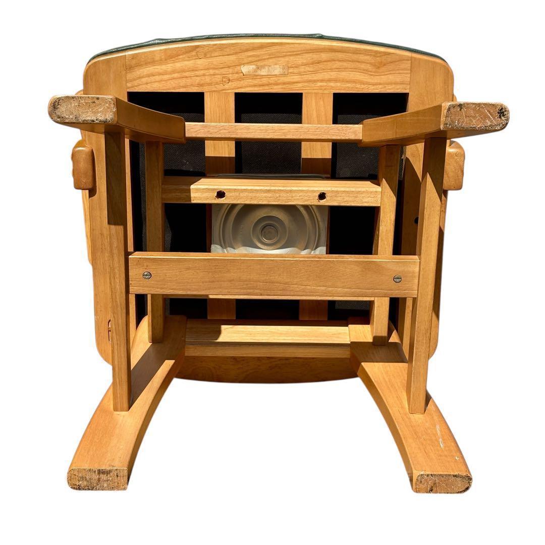 【週末セール】カリモク ダイニングチェア RUSTIC 回転椅子 肘掛け付