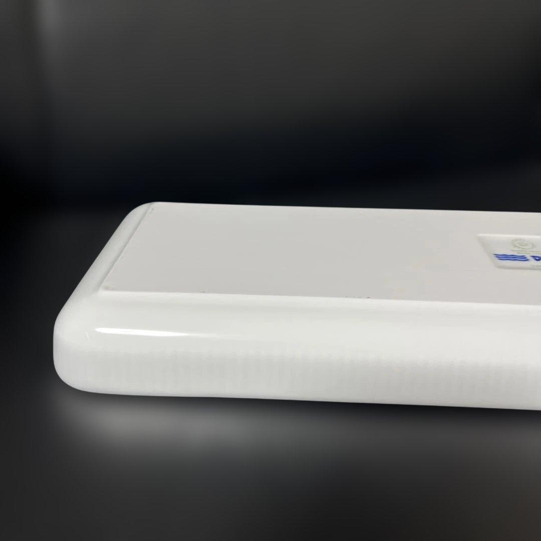 ［新品］ロイヤルコペンハーゲン　ブラックフルーテッドメガ　ロングデッシュ②