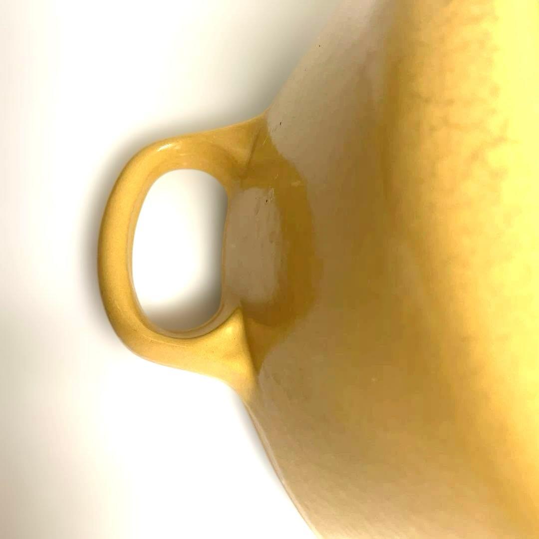 ル・クルーゼ LE CREUSET ココットロンド イエロー 22㎝