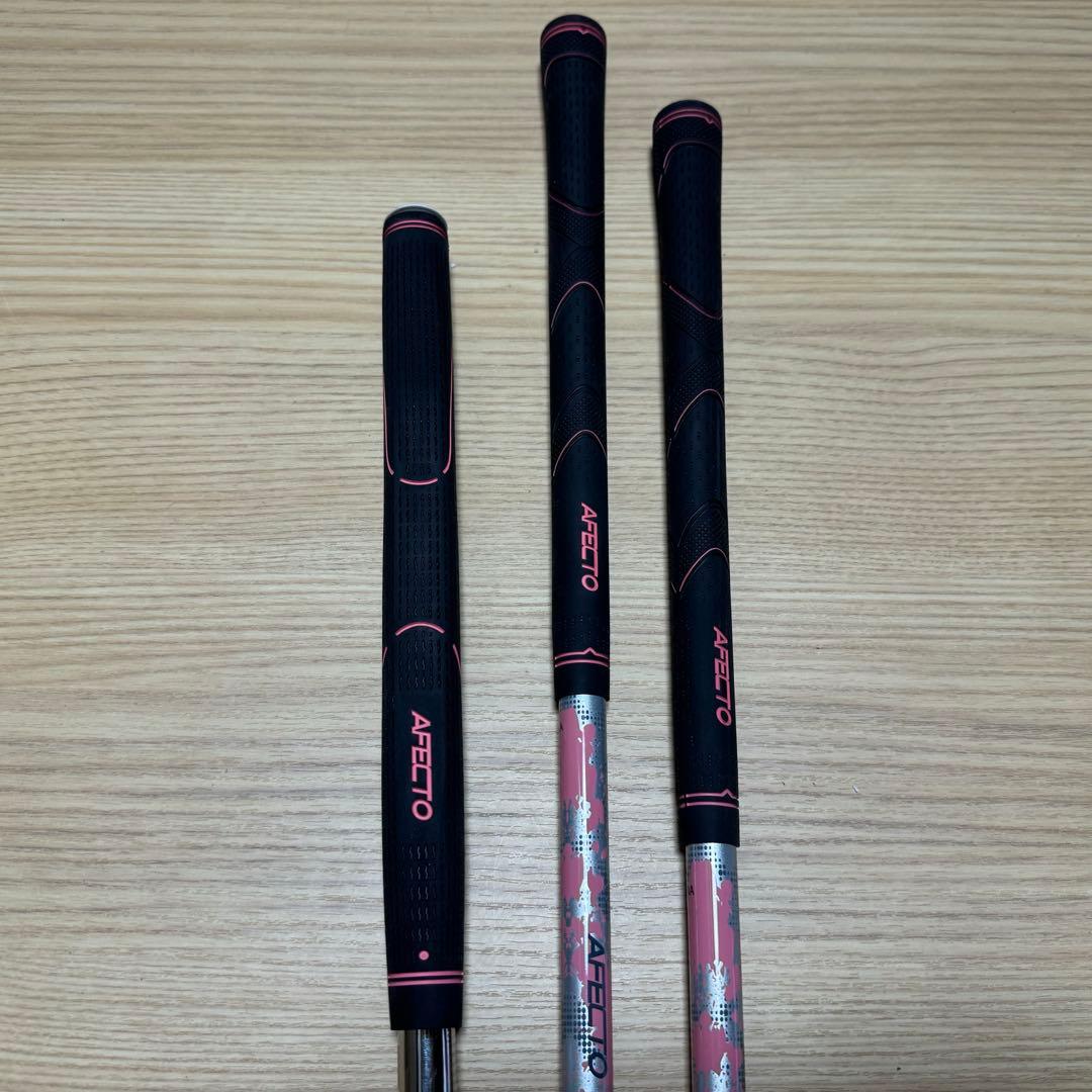 AFECTO CR-01 レディース 初心者 練習用 ゴルフ5本セット