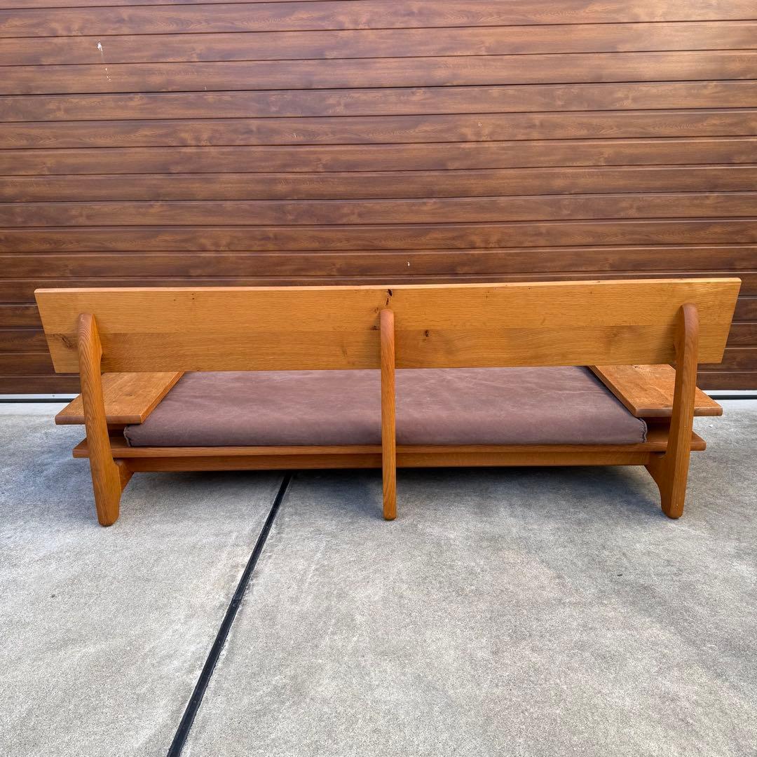 美品 飛騨産業 森のことば 3P ソファ オーク 購入価格38万