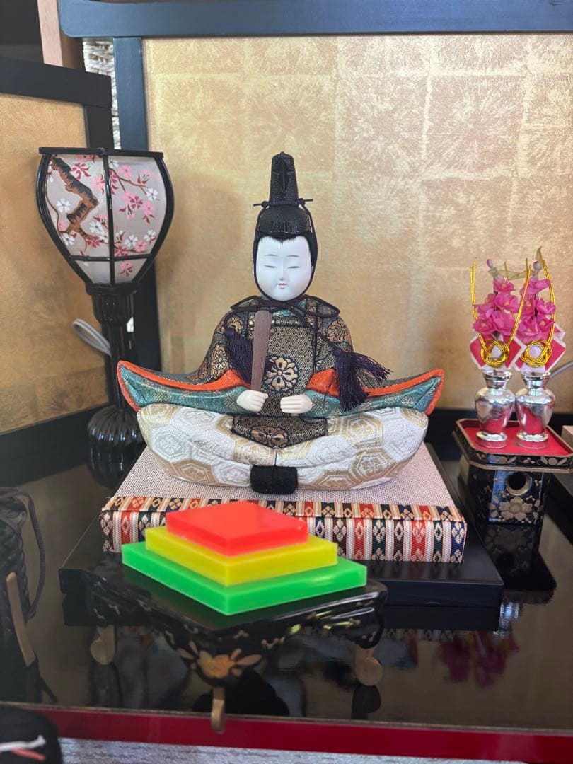 雛人形　3段　オルゴール付き