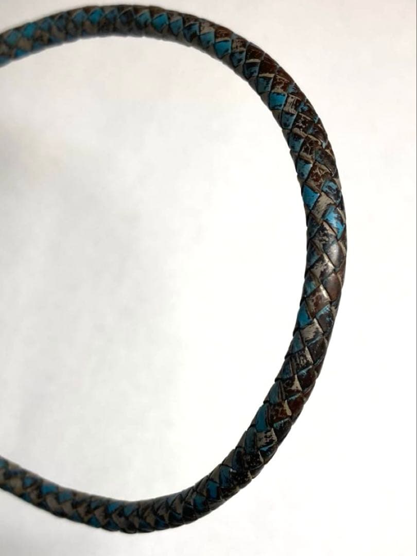 HERMES エルメス　ジャンボ　編み込み　チョーカー　2連ブレスレット　箱付き