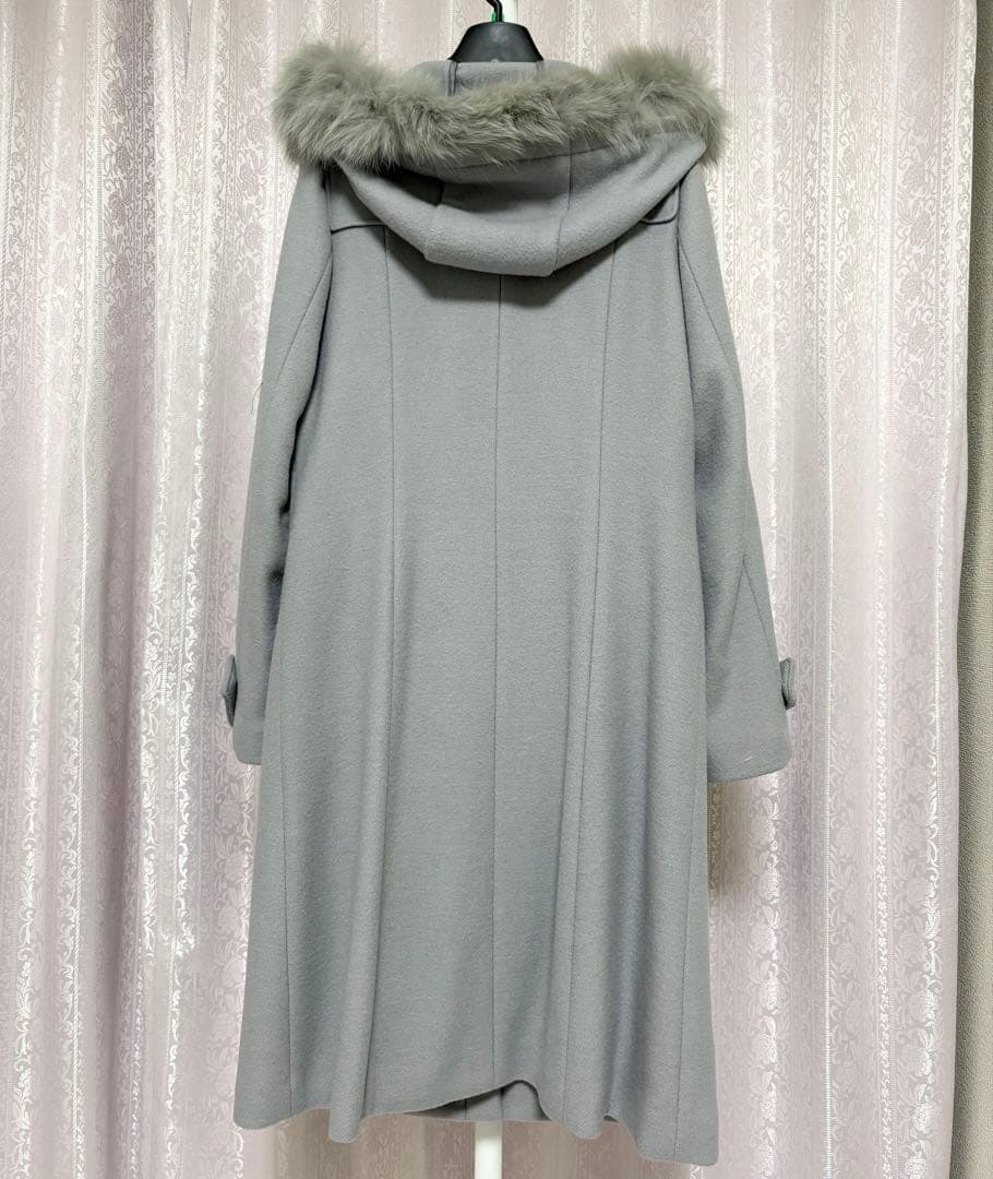 mizutama様　レッセパッセ　ファーフード付きダッフルコート　グレー