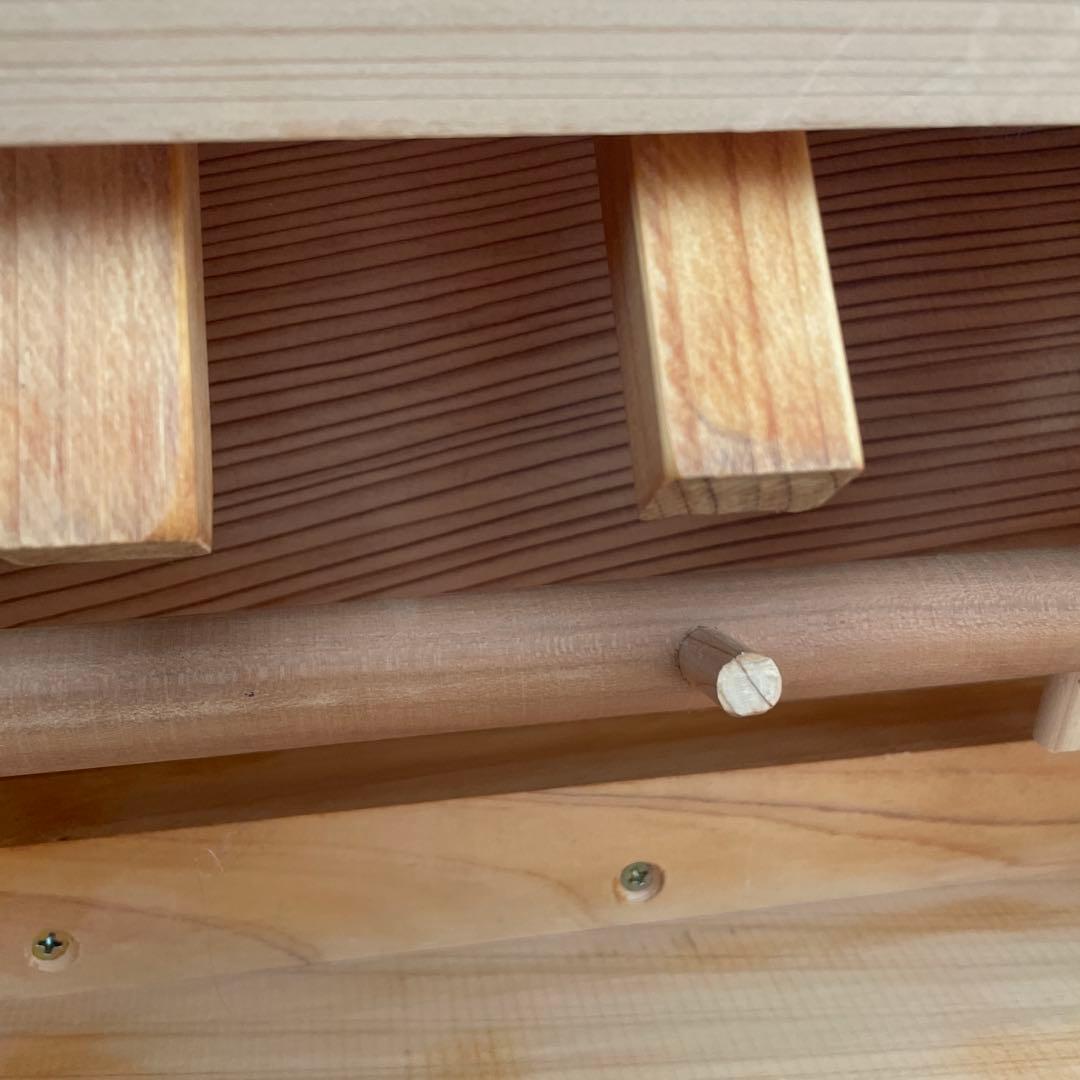 【皇室ご愛用】【匿名配送】KOCHI JAPAN　木製手押し車