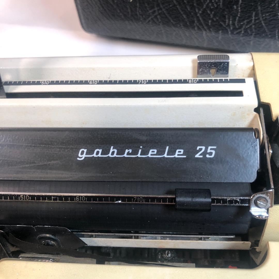 タイプライター TRIUMPH gabriele25 動作確認済 西ドイツ製