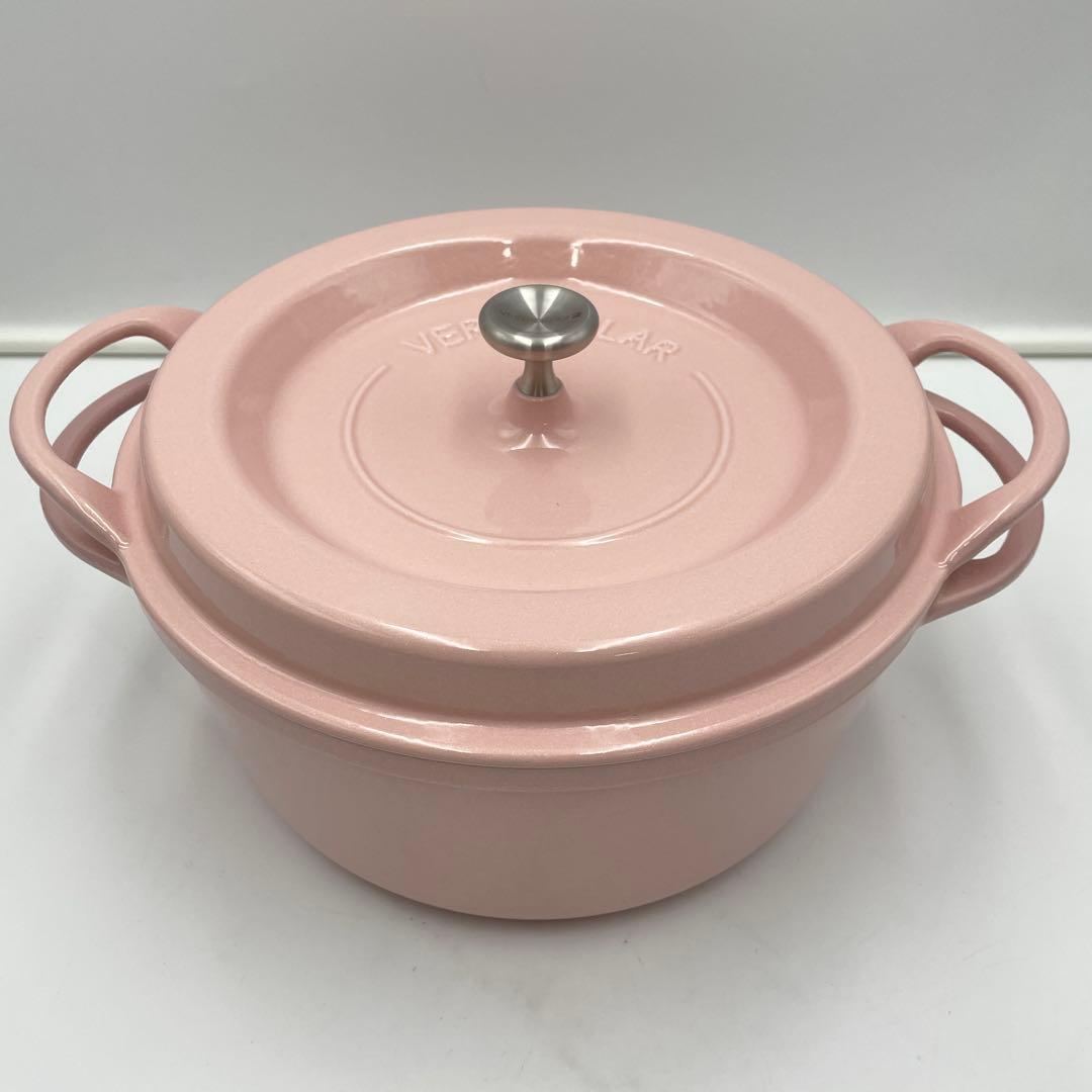 VERMICULAR オーブンポットラウンド パールピンク　26cm