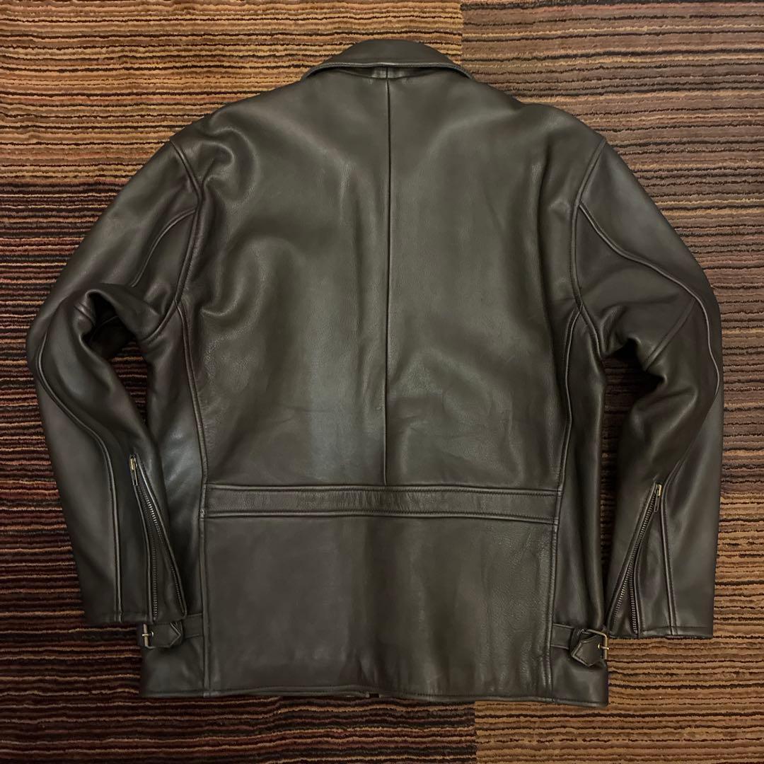 レザージャケット　カウレザーEddie Bauer stussy supreme