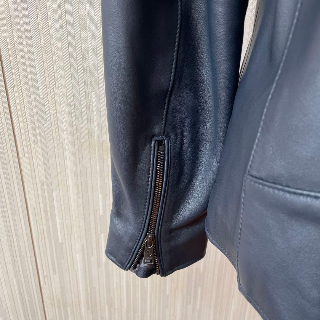 ブラックレーベルの革ジャン