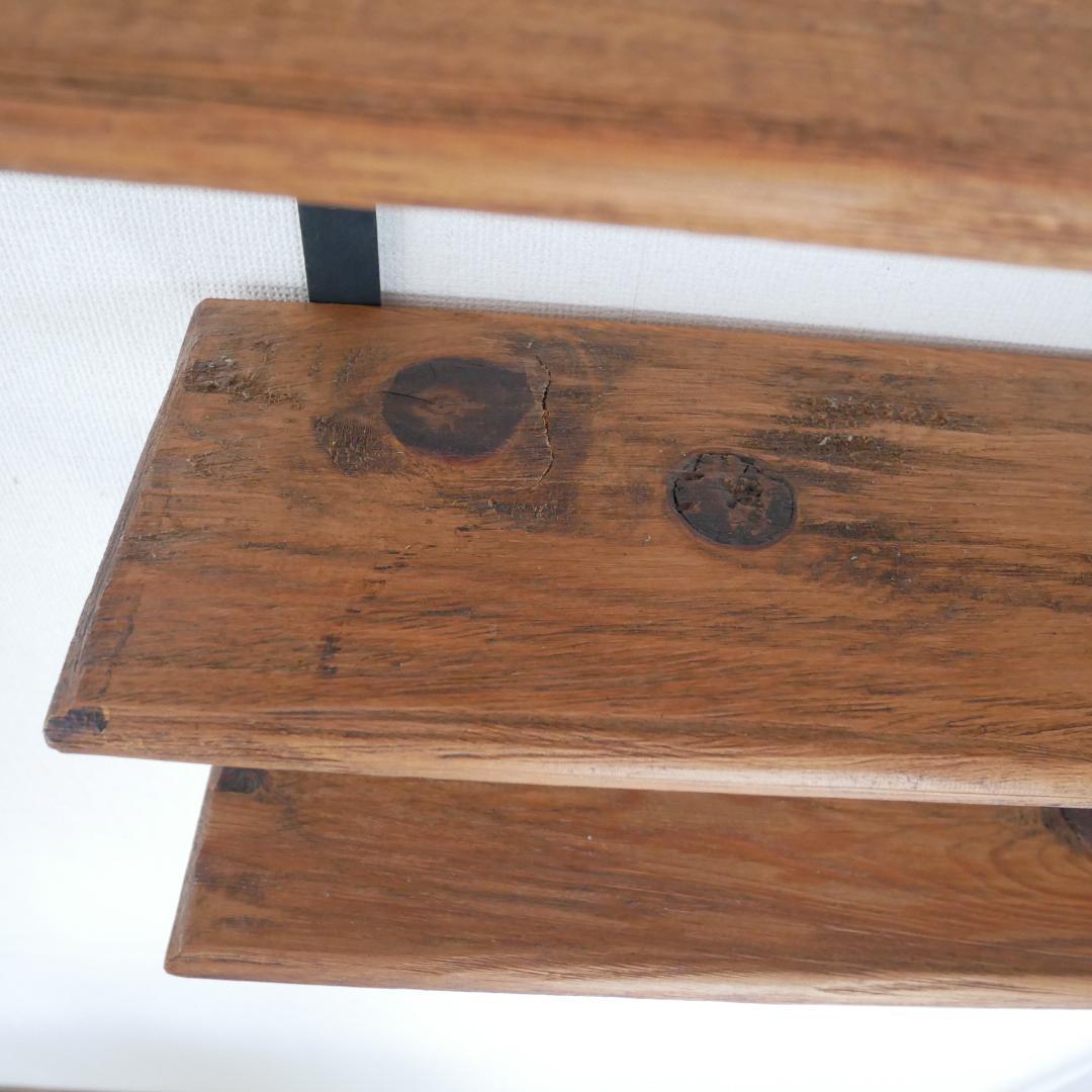 アイアンシェルフ 壁掛け 三段