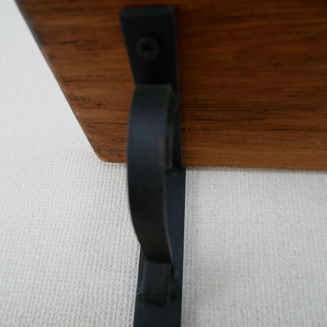 アイアンシェルフ 壁掛け 三段