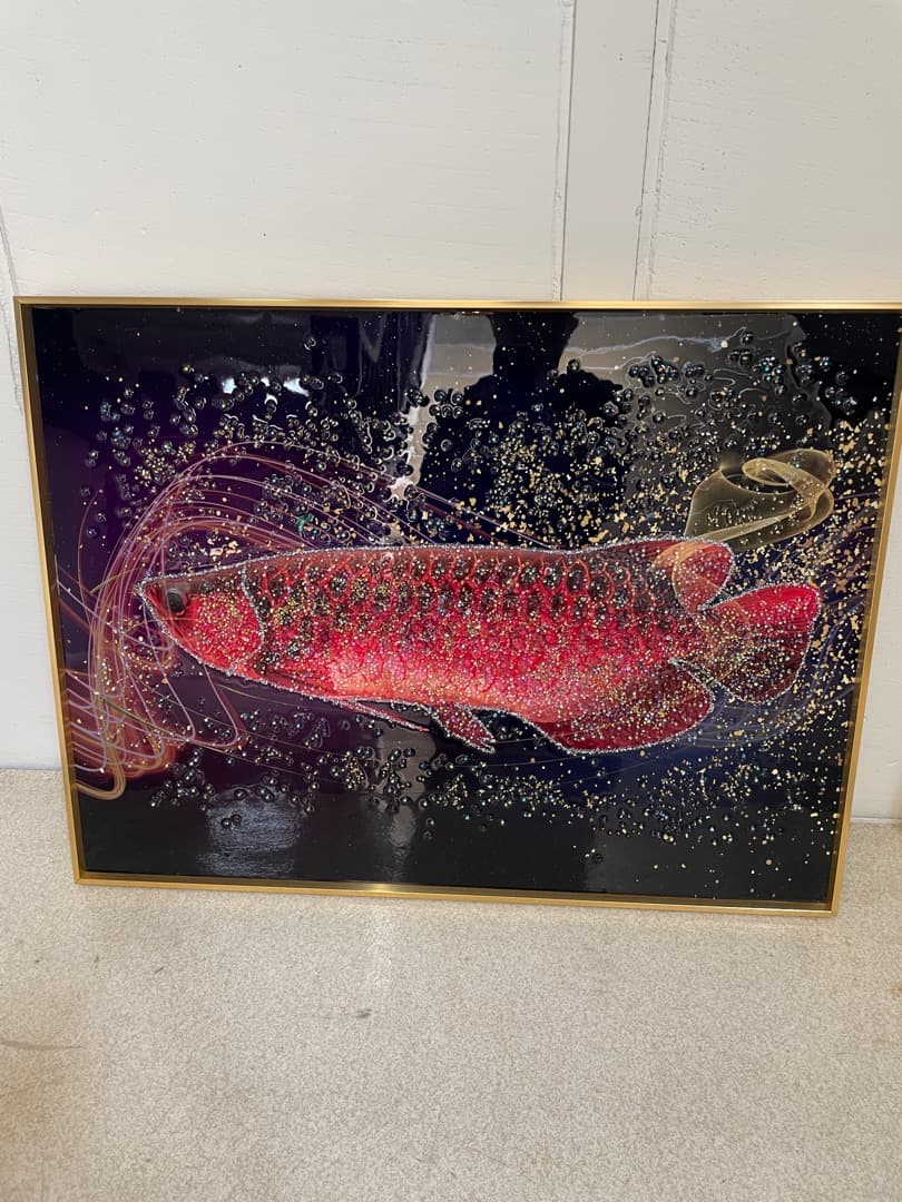 アートパネル　レッドフィッシュ