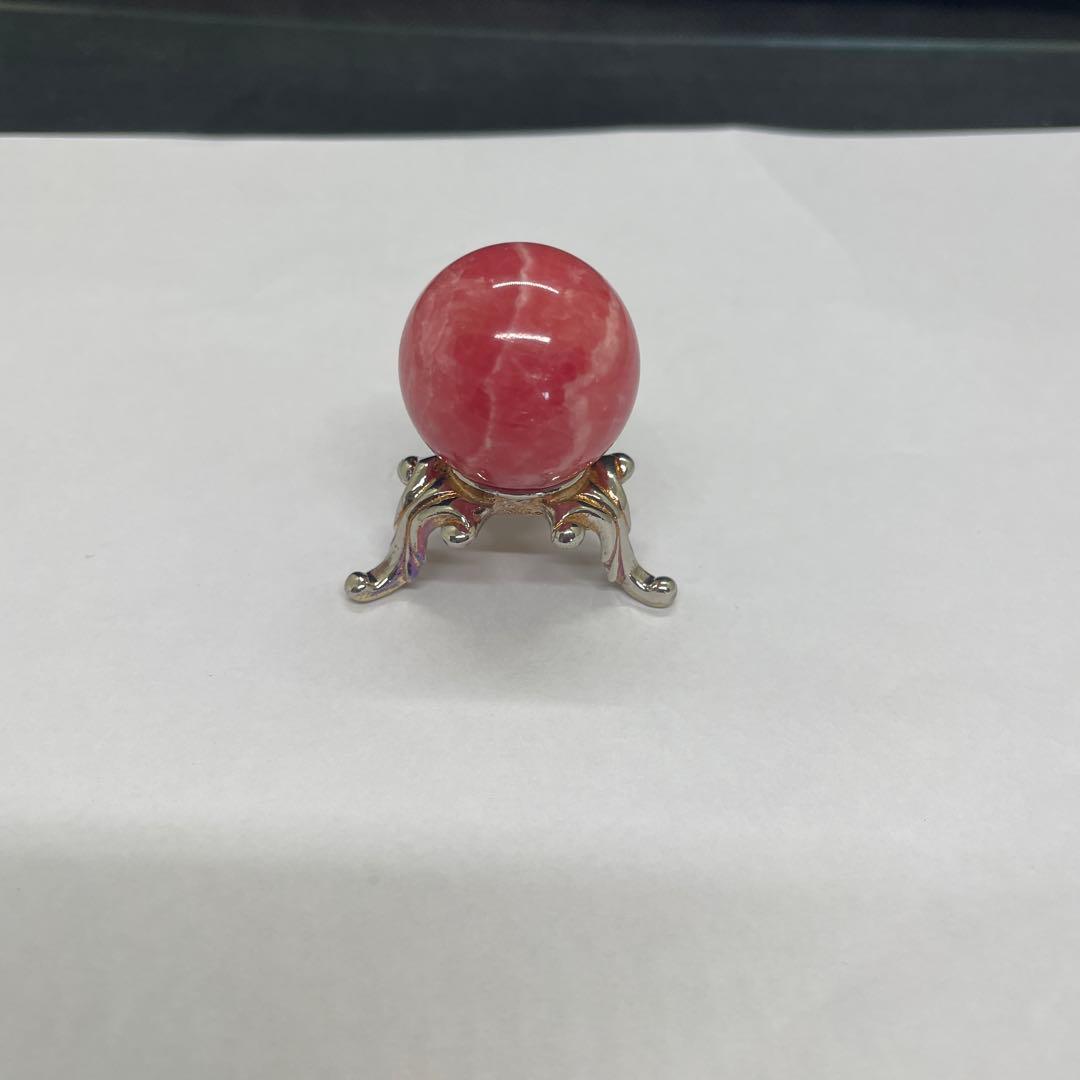 天然ロードクロサイト(無穴、丸玉)