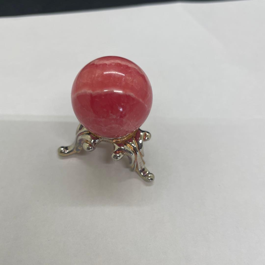 天然ロードクロサイト(無穴、丸玉)