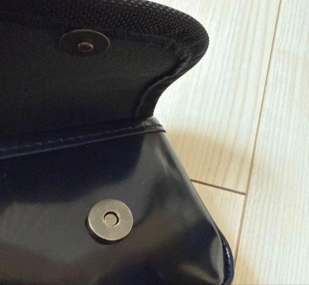 KNICKS ニックス アドバンガラス革 バリ巻き　小物ポーチ