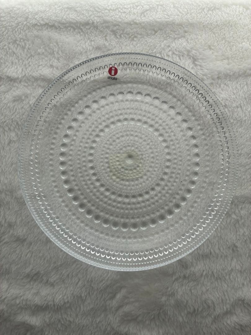 【新品】イッタラ カステヘルミ クリア 17㎝プレート2枚/タンブラー2個セット