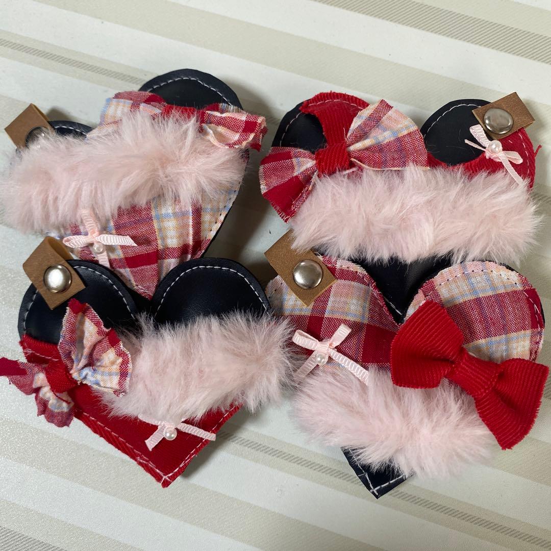 いちごパフェ★　デニムリメイクチャームお取り置き❶