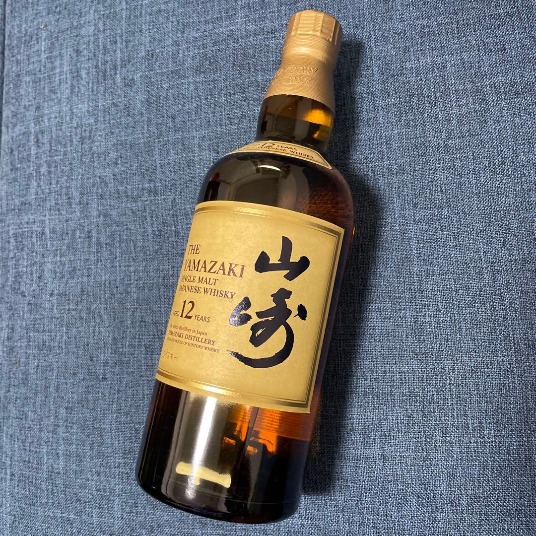 サントリー 山崎12年 シングルモルトウイスキー、箱無し