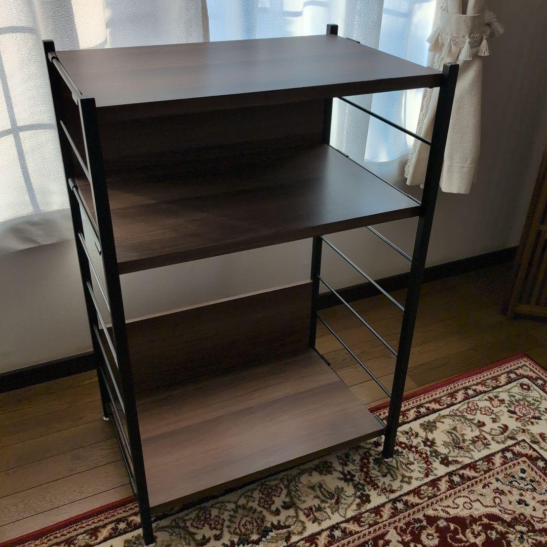 P*T様 フリーシェルフ　ダークブラウン　棚　ブルックリンスタイル