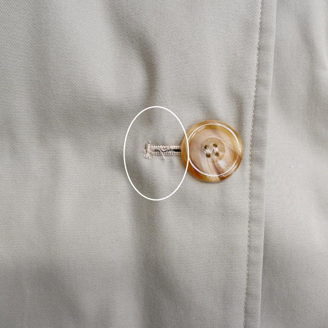 ■ □ 47531★年 アクアスキュータム Aqua5 トレンチコート メンズ