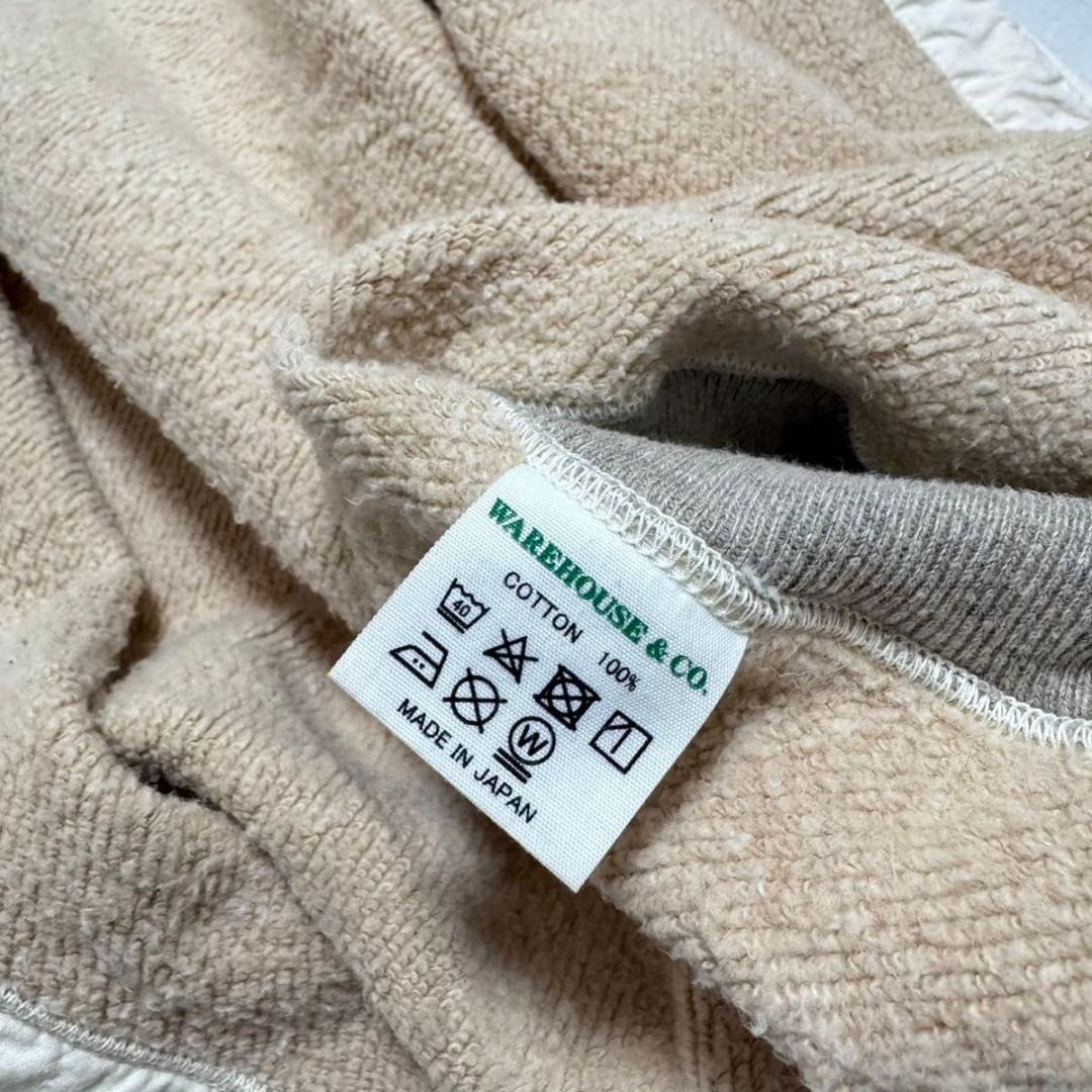WAREHOUSE ウエアハウス スウェット カーディガン 42サイズ グレー