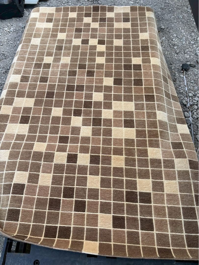 定価20万　高級　ラグ　絨毯　2畳弱