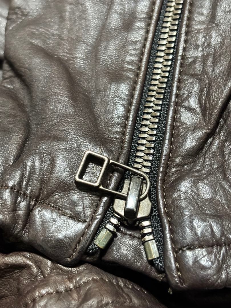 キョウジマルヤマ　革ジャン