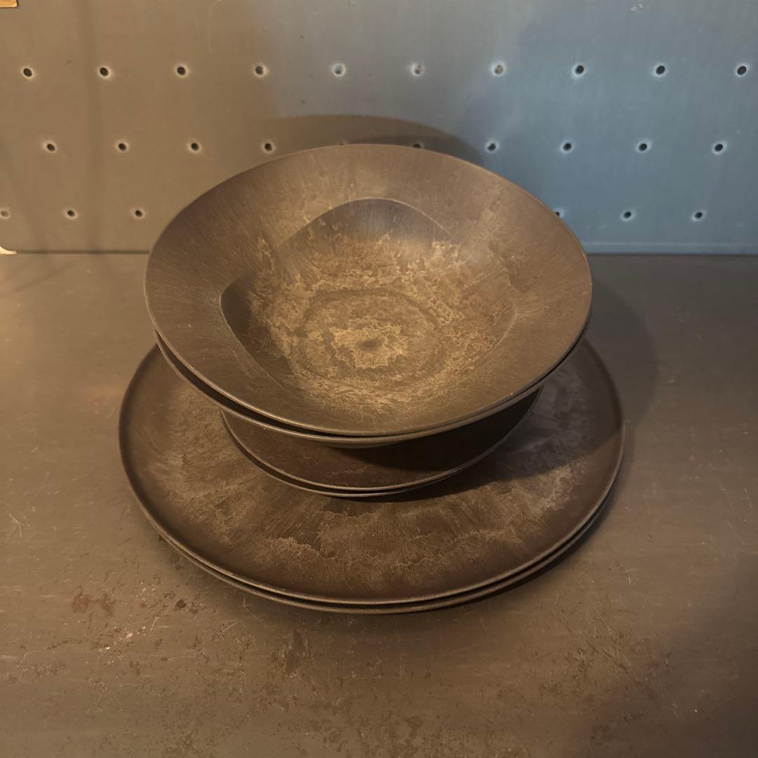 【ARAS-エイラス-】割れないうつわ 3種×2